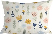 Husa de perna din bumbac FLORI DREAM 40x60 cm, colorat