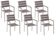 Set scaune 4 buc. Vero (gri). 1011463