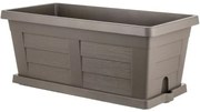 Jardinieră cu volum mare Bama Legno cappuccino, 80 x 40 x 35 cm, 80 cm