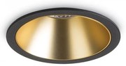 Spot LED incastrabil negru/ auriu GAME FI1 ROUND 11W 4000K