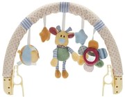 Baby Mix Jucărie pentru cărucior Flori, ursuleț șisteluțe, 80 cm