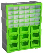 DURHAND Organizator pentru Atelier, Dulap Verde pentru Scule și Accesorii, 38x16x47.5cm | Aosom Romania