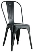 Scaun Bucatarie/Dining Umma Metal Negru Lucios