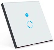 Intrerupator simplu Smart Touch WI-FI sticla 195020 Elmark