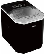 Aparat cuburi de gheata Oliver Voltz OV51447B, 120W, 12 kg/24 h, 1.3 L, 9 cuburi/cicluri, Indicator de gheata si apa, Negru