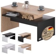 Deuba Masuta de cafea Sacramento 92x50x47cm - natural/negru