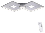 Plafonieră LED dimabilă AMARA LED/45W/230V crom Paul Neuhaus 8378-55 + telecomandă