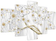 Tablou - Copac cu decor auriu (150x105 cm)