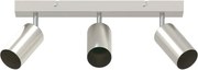 vidaXL Spot de tavan Nichel 38 x 6 x 16 cm Metal