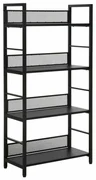 Raft Raw, 4 rafturi, negru