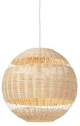 Lampă suspendată de țară Rattan - Rattan