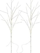 Instalație luminoasă LED de exterior pentru Crăciun 100xLED/3xAA alb cald IP44