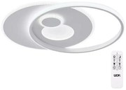 Plafonieră LED dimabilă AKON LED/38W/230V 2700-5500K Wofi 11621 + telecomandă