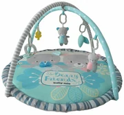 Pătură de joacă Baby Mix Teddy Bears Friends, 90 x60 cm