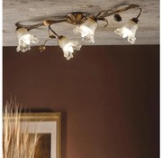 ONLI - Plafonieră ARIANNA 4xE14/6W/230V, bronz