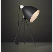 Eglo 79378 - Lampă de masă MAREPERLA 1xE27/60W/230V, neagră