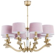 Candelabru 8 brate elegant realizat manual Sparone