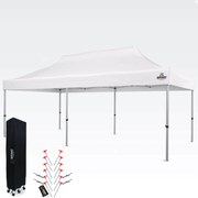 Cortină tip cort 3x6 ALU fără pereți - Cadru din aluminiu, impermeabil - fără pereți - Alb