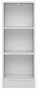 Bibliotecă Tvilum Basic, 41x107 cm, alb
