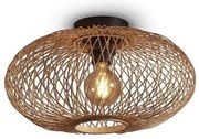 Plafoniera eco din bambus Cango S 40x20, nat