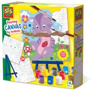 Set creativ - Pictura pe numere Animale de companie (3 panze)