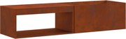 vidaXL Cuptor de foc Maro 160 x 45 x 35 cm Oțel