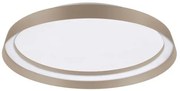 Plafoniera LED design modern circular ORMI brown D-45cm