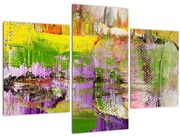 Tablou cu abstracție - pictura (90x60 cm)