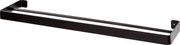 Cuier de perete pentru prosoape HANDY 60x12,5 cm, negru