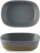 Bol Salatiera Heritage Gri Mediu lungime 17,3cm latime 12cm inaltime 5cm