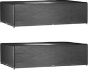 vidaXL Huse mobilier grădină, 2 buc, 16 ocheți, 325x205x90 cm, pătrat