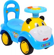 Masinuta cu functie de trotineta fara pedale NOVOKIDS™ Super Hipo Car , Cu melodii si sunete, maxim 25 kg , Pentru interior si exterior, Model