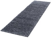 Covor tip traversă gri închis 80x250 cm Life – Ayyildiz Carpets