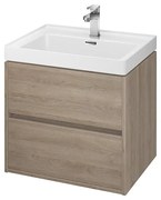 Cersanit S924-008 - Dulap pentru lavoar CREA 59,4x44,7 cm stejar