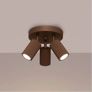 Brilagi - Spot LED CRESTO, 3x GU10, 10W, 230V, maro