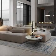 Veioza moderna LED neagra Boa