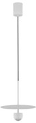 Pendul LED stil minimalist EDEM alb