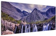 Tablou cu cascade (120x50 cm), în 40 de alte dimensiuni noi