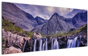 Tablou cu cascade (120x50 cm)