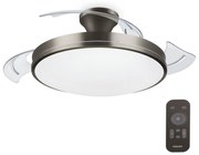 Plafonieră LED cu ventilator Philips LED/35W/230V 5500/4000/2700K nichel + telecomandă