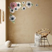 Autocolante de perete - Flori I.