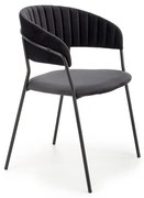 Scaun Bucatarie Si Dining K426 Catifea Negru