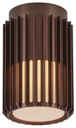 Mini Plafoniera exterior design nordic IP54 Aludra seaside maro