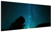 Tablou cu cerul nocturn și stele (120x50 cm), în 40 de alte dimensiuni noi