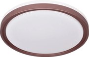 Prezent Plafonieră LED FLOREN 71344-LED, dimmabilă, 30W/230V, 3000/4000/6500K, maro