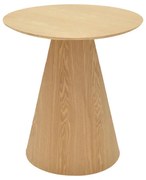 Masutea Cafea Donna MDF Stejar Sonoma, Diametru 45 Cm