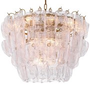 Candelabru design LUX, Sticla, Transparenta, Solange