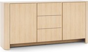 Comodă Sorrenti 168 cm cu sertare - stejar Vicenza