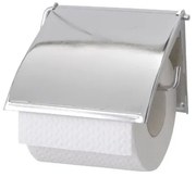 Suport de perete pentru hârtie igienică, din inox Wenko Cover