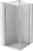 Mexen Exo cabină de duș batantă 85 x 85 cm, transparentă, crom - 817-085-085-01-00